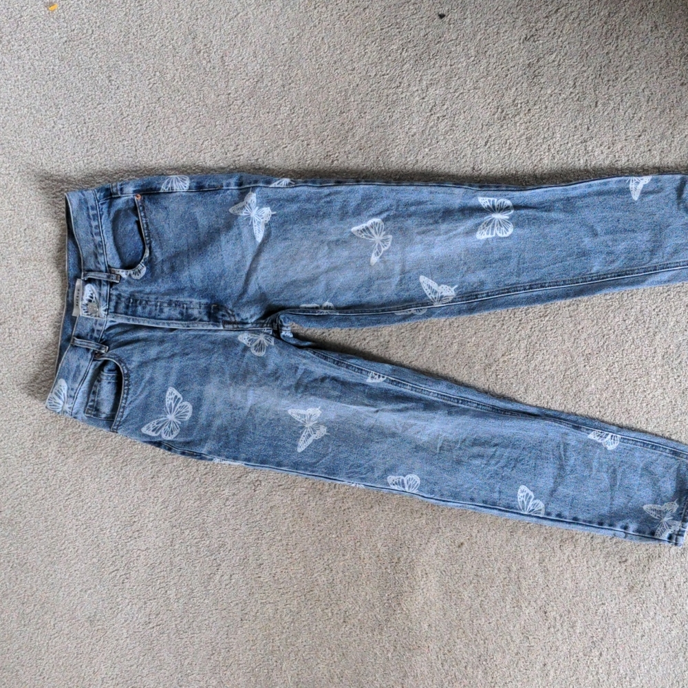 PacSun size 26 ultra high rise butterfly Jean